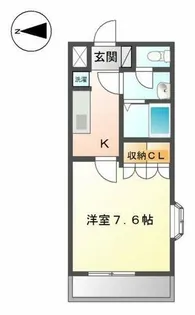 トータス シェル【2階】の間取り