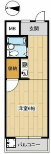 ウィズ・ユー【404号室】の間取り