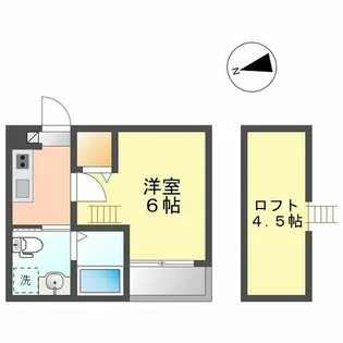 GRACE 枇杷島【101号室】の間取り