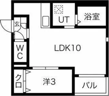 Warren chuoⅠ【3階】の間取り