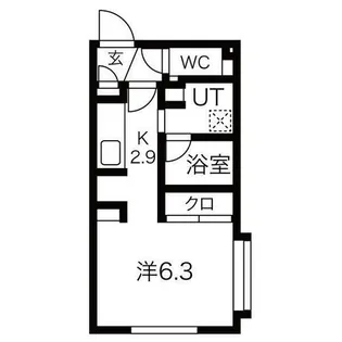 NsK BLD.2nd【2階】の間取り