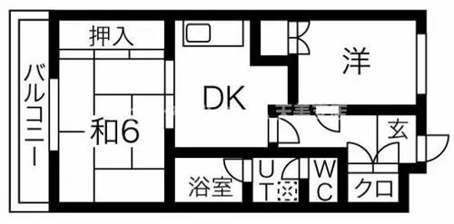 A-HEIGHTS【506号室】の間取り