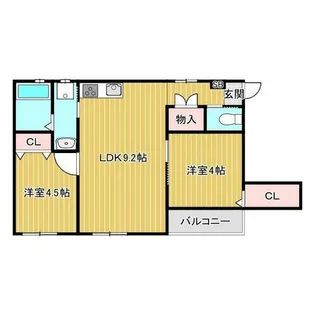 sunny昭和町【3階】の間取り