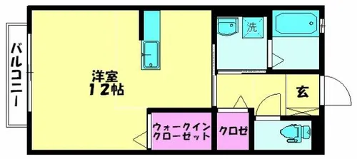 ヴィブレカプチーノ【1階】の間取り