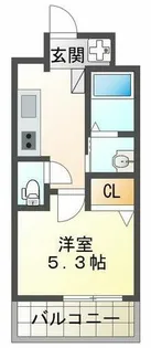 スプランディッド元町山手【5階】の間取り