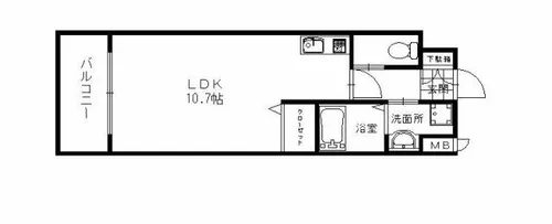 FKM白金【5階】の間取り