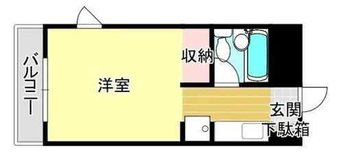 サンライフ博多壱番館【1階】の間取り