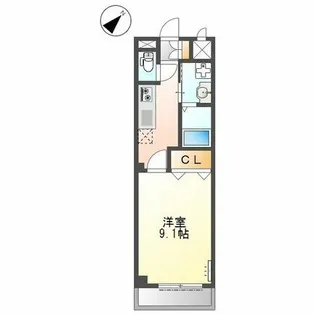 ブルームメゾン【1階】の間取り