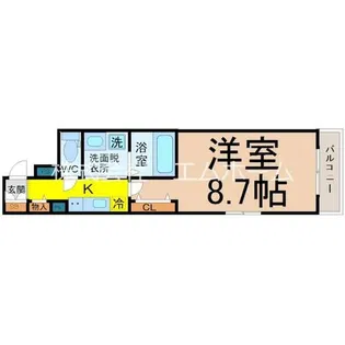 ローレルWest【3階】の間取り