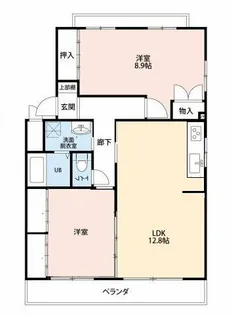 センチュリー住吉【3階】の間取り