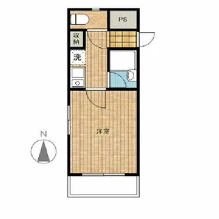 グランディール茨木【3階】の間取り