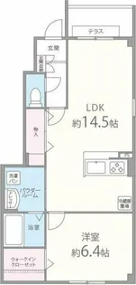 シエスタ千里丘【1階】の間取り