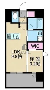 デュ・レジア博多レジデンス【7号室】の間取り