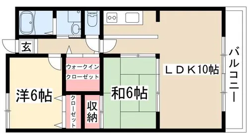 正和マンション【1階】の間取り