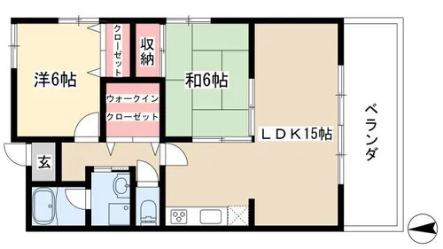 正和マンション【3階】の間取り