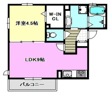 ルミナスⅡ【101号室】の間取り