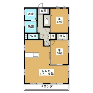 リヴェール【2階】の間取り