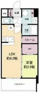 セレニテ天六ミラク【5階】の間取り