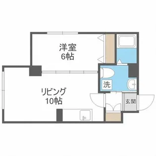 北海道札幌市中央区北九条西18丁目【マンション】の間取り