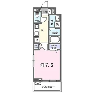 フリージア【3階】の間取り