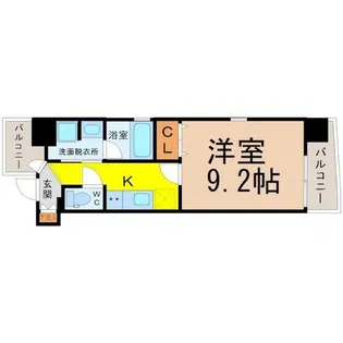 千種アヴァンギャルドプレイス【8階】の間取り