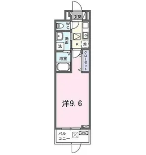 フリージア【2階】の間取り