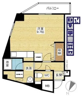 Park house HINO【3階】の間取り