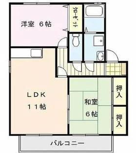 シャルムⅣ【1階】の間取り