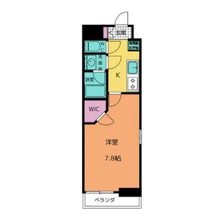 ブランシエスタ泉【1階】の間取り