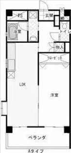 アピエ黄金【3階】の間取り