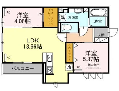 グレイス堺東【3階】の間取り