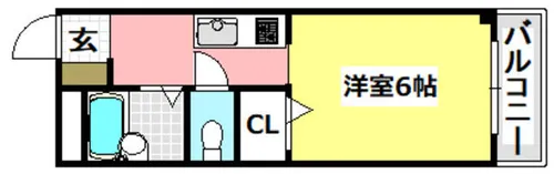 フルーレ【2階】の間取り