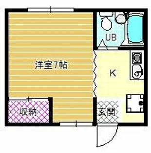 暁21 0号館【1階】の間取り