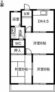 エクセル宮代【302号室】の間取り