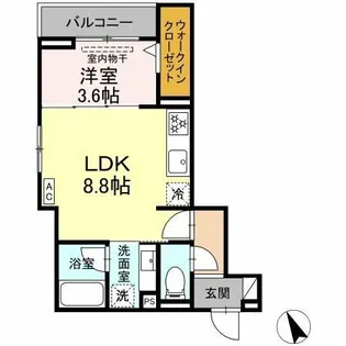 アリヴィオ【2階】の間取り