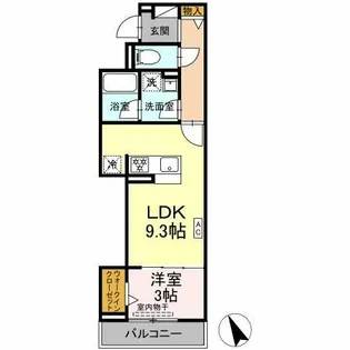 アリヴィオ【2階】の間取り