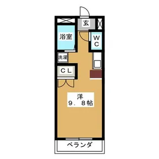 ハイツこんどう【2階】の間取り