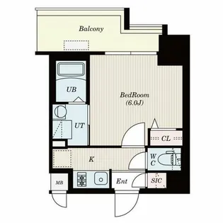 エスリードレジデンス大阪グランノースⅡ【8階】の間取り