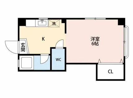 メゾン・ドなかがわ【405号室】の間取り