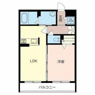 メゾン・ド・風薫る【0203号室】の間取り