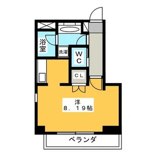 ラ・メゾン・ド・ソレイユ【2階】の間取り