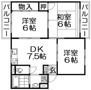 アムールY&N【3階】の間取り