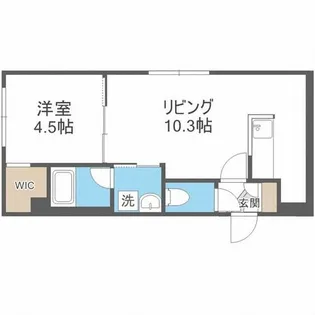 Gentry Viana琴似【4階】の間取り