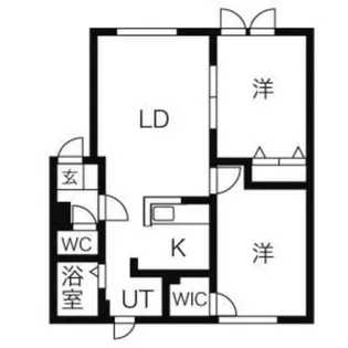 サンライズ21【2階】の間取り
