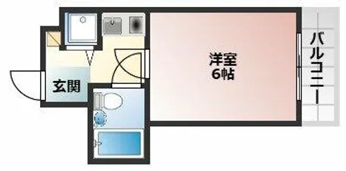 シャルマンフジ香ヶ丘【101号室】の間取り