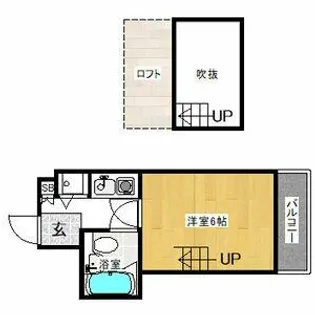 シャルマンフジ香ヶ丘【301号室】の間取り