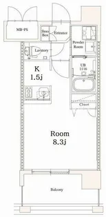 エンクレスト香椎駅前【10階】の間取り