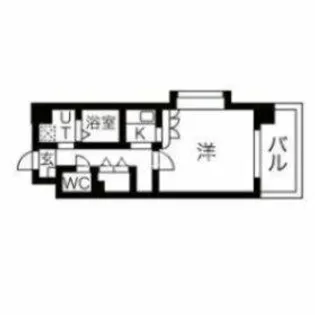 サムティ筥崎宮前【11階】の間取り