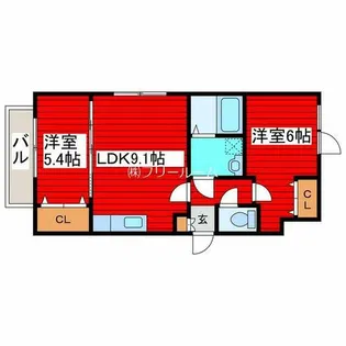 レガーロ福住【3階】の間取り