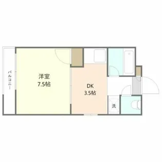 ユースフル青柳【3階】の間取り
